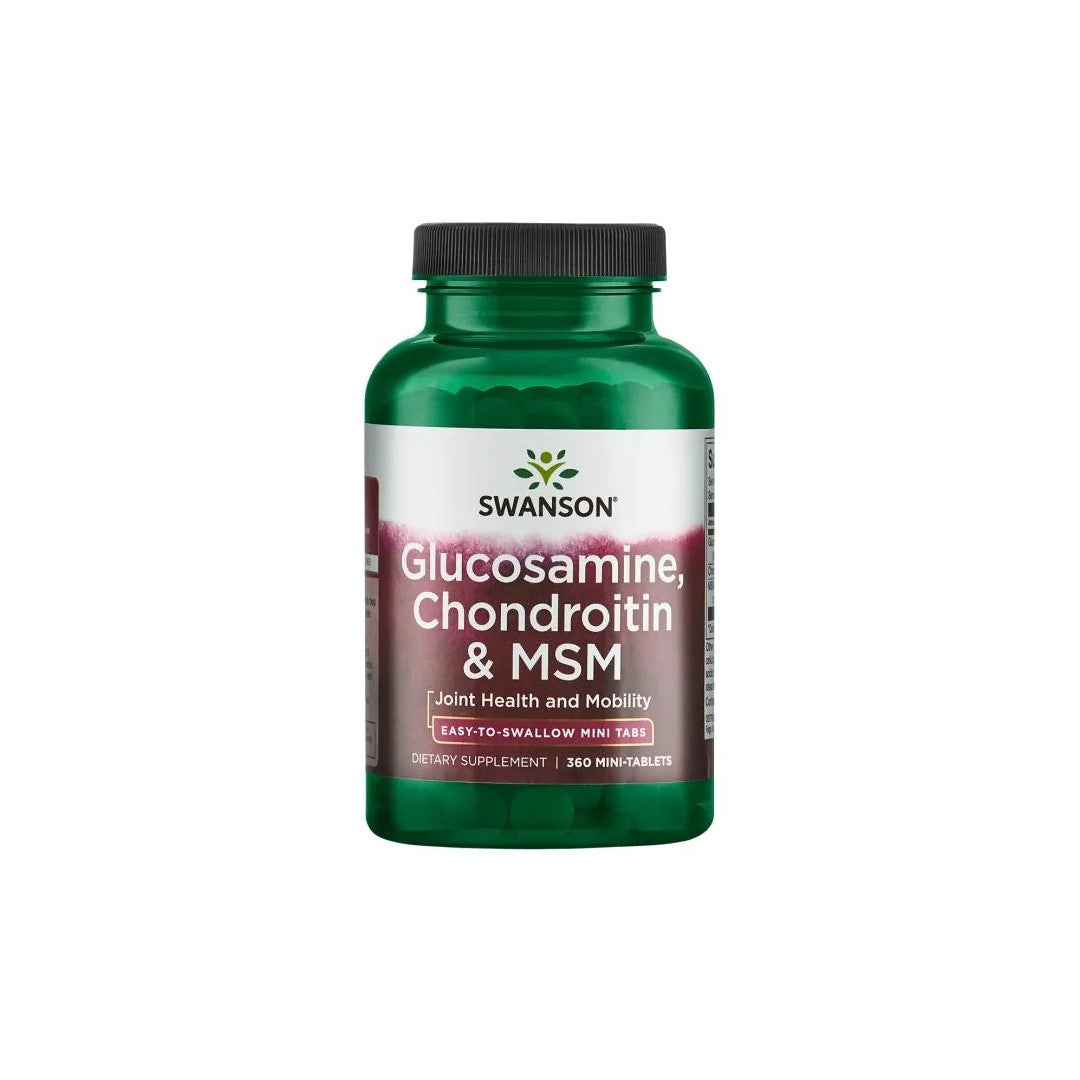 Glucosamin, Chondroitin & MSM 360 Mini-Tabletten Swanson Health Products