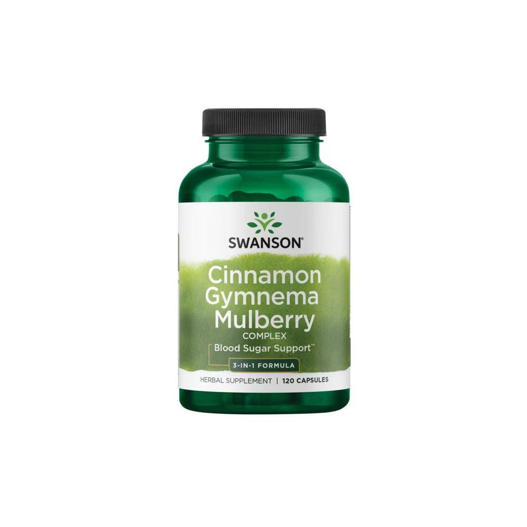 Zimt-Gymnema-Maulbeer-Komplex 120 Kapseln Swanson Health Products